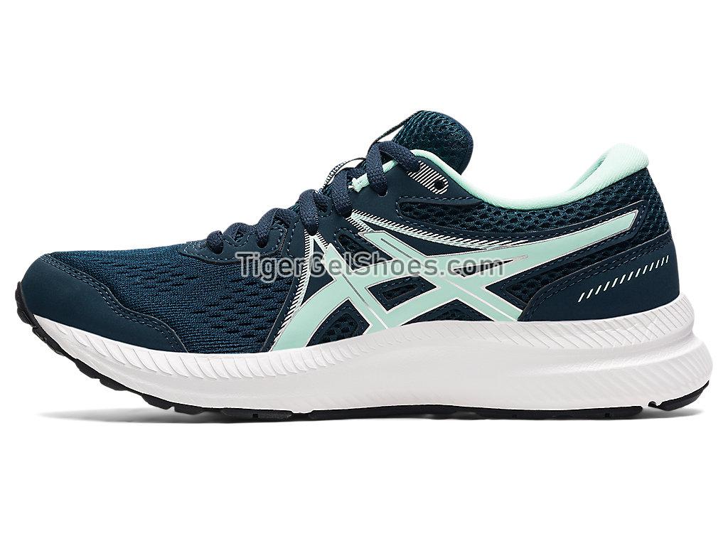 Asics GEL-CONTEND 7 French Blue/Fresh Ice 1012A911-407 Womens Running Shoes
