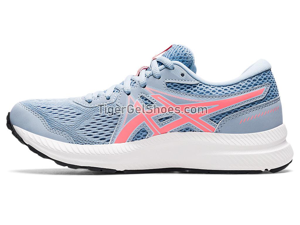 Asics GEL-CONTEND 7 Mist/Blazing Coral 1012A911-406 Womens Running Shoes