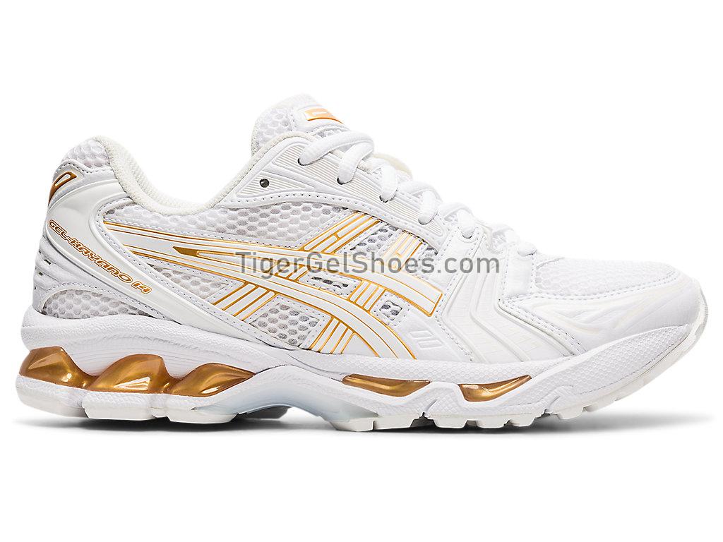 Asics GEL-KAYANO 14 White/White 1202A056-101 GEL Womens Shoes