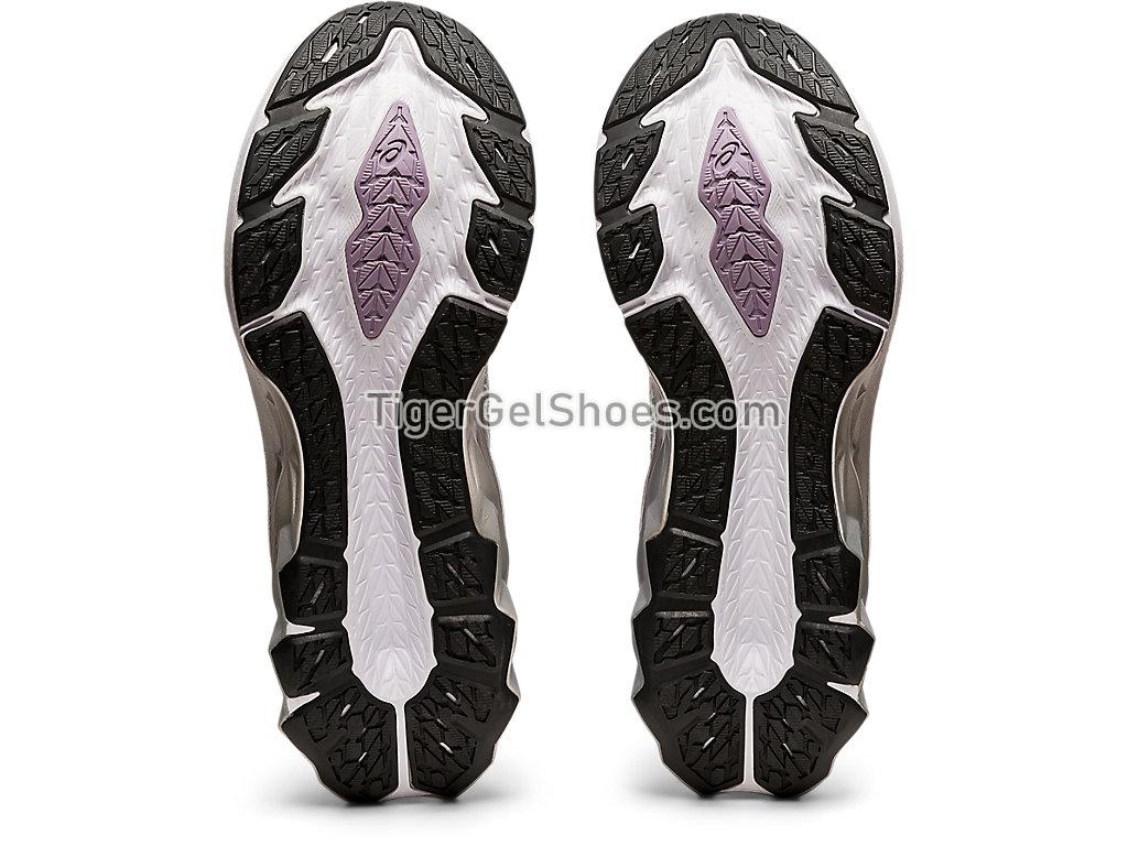 Asics NOVABLAST 2 PLATINUM Glacier Grey/White 1012B131-020 Womens Running Shoes