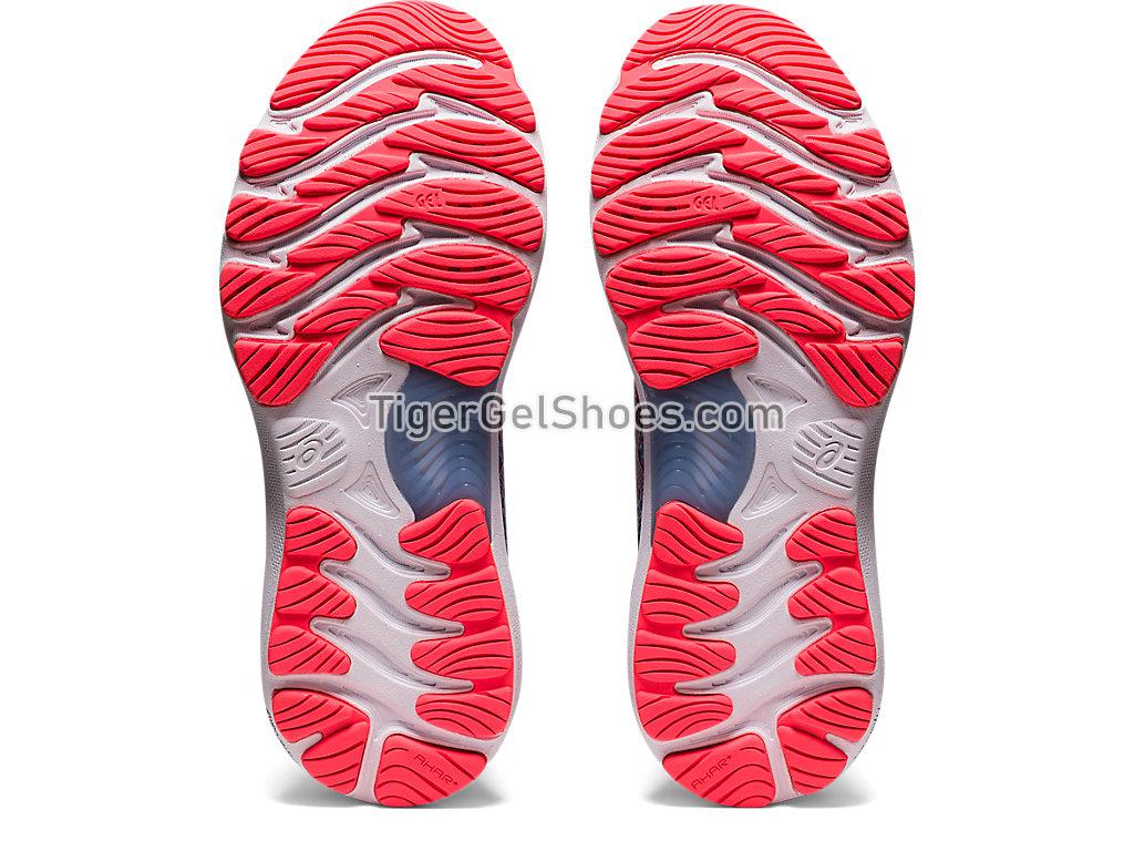Asics GEL-NIMBUS 23 Mist/Blazing Coral 1012A885-412 Womens Running Shoes