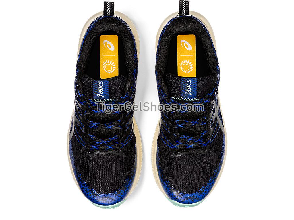 Asics FUJI LITE 2 Black/Pure Silver 1012B066-001 Womens Trail Running Shoes