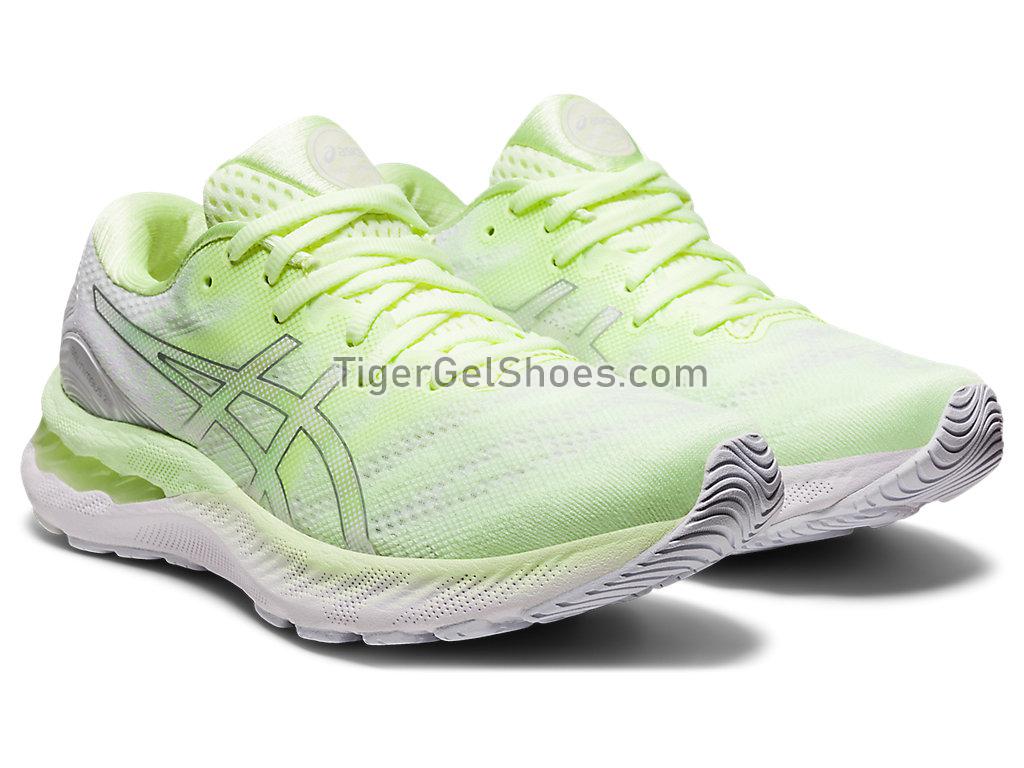 Asics GEL-NIMBUS 23 Illuminate Yellow/Pure Silver 1012A885-759 Womens Running Shoes