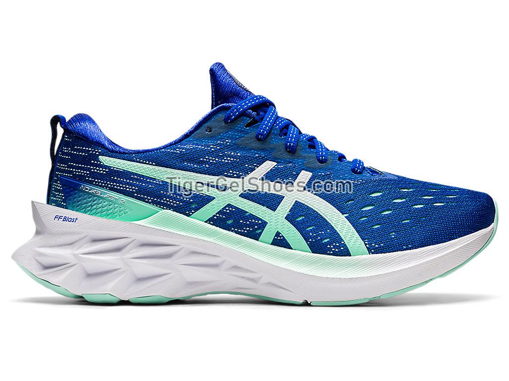 Asics NOVABLAST 2 Lapis Lazuli Blue/White 1012B049-401 Womens Running Shoes