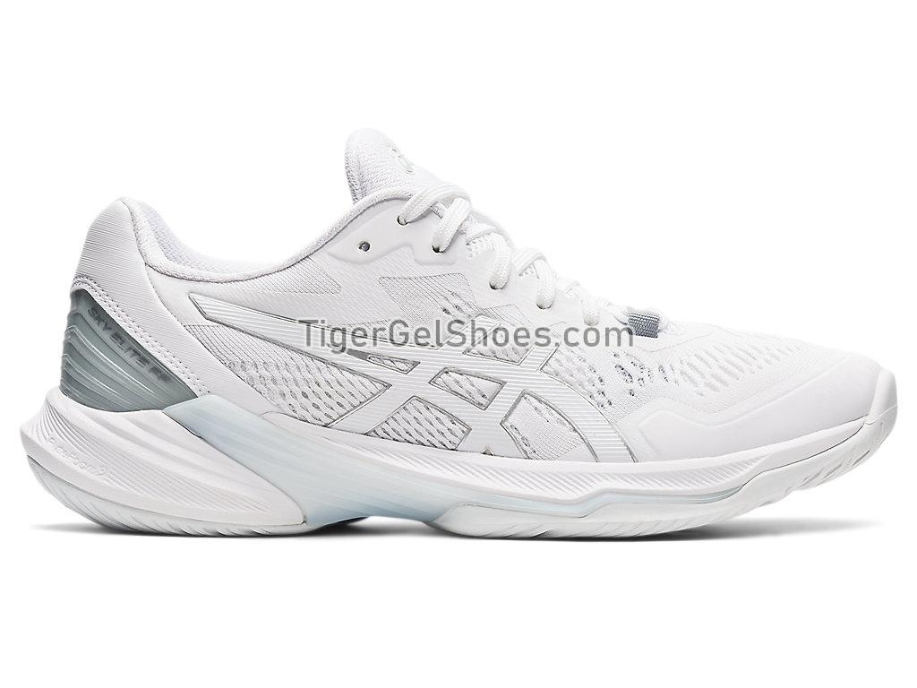 Asics SKY ELITE FF 2 White/White 1052A053-100 Womens Volleyball Shoes