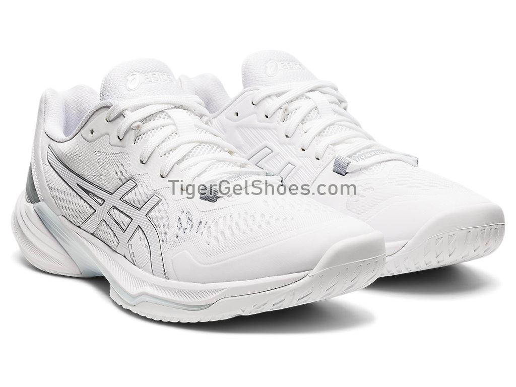 Asics SKY ELITE FF 2 White/White 1052A053-100 Womens Volleyball Shoes