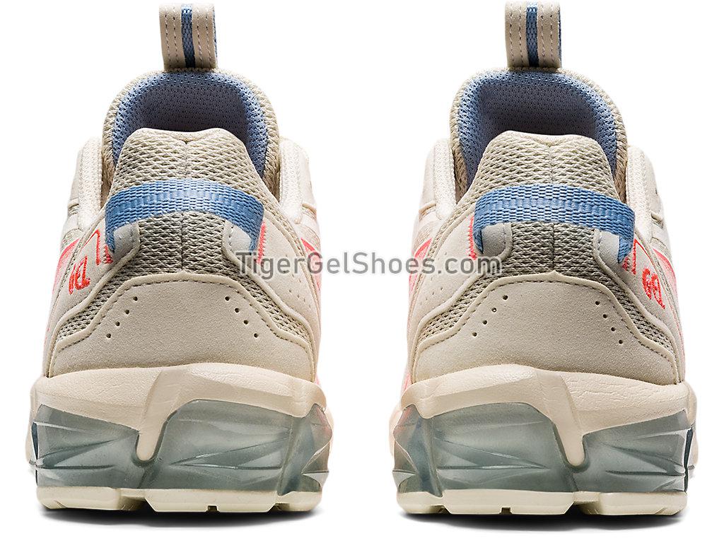 Asics GEL-QUANTUM 90 3 Birch/Blazing Coral 1202A093-201 GEL Womens Shoes