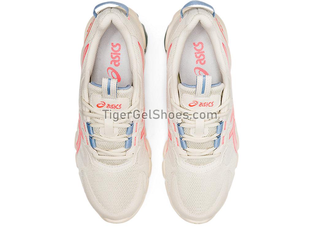Asics GEL-QUANTUM 90 3 Birch/Blazing Coral 1202A093-201 GEL Womens Shoes