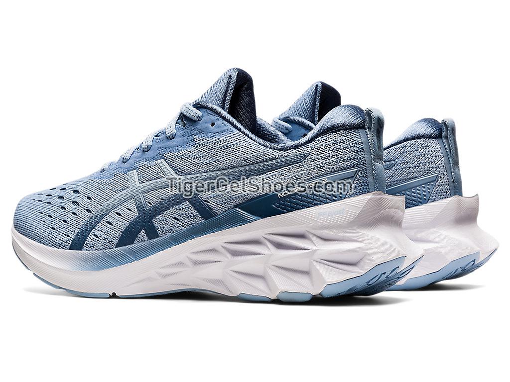 Asics NOVABLAST 2 Mist/Soft Sky 1012B049-402 Womens Running Shoes