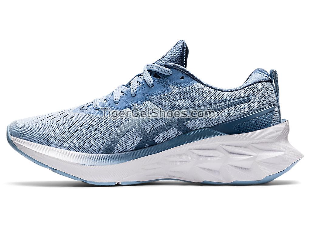 Asics NOVABLAST 2 Mist/Soft Sky 1012B049-402 Womens Running Shoes