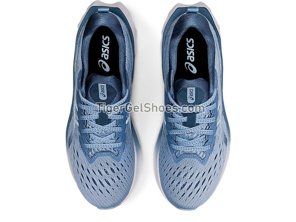 Asics NOVABLAST 2 Mist/Soft Sky 1012B049-402 Womens Running Shoes