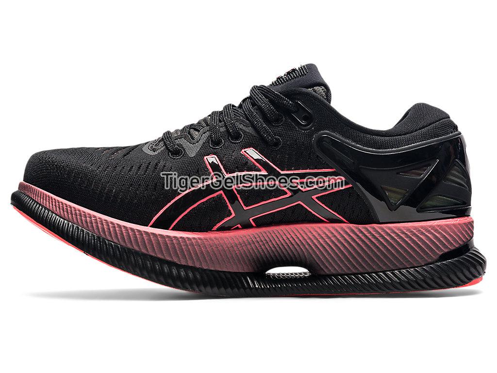 Asics METARIDE Black/Blazing Coral 1012B070-001 Womens Running Shoes