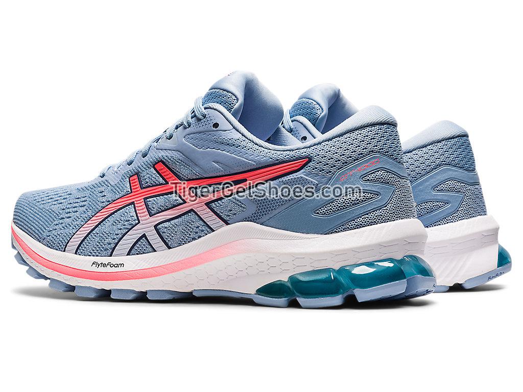 Asics GT-1000 10 Soft Sky/Blazing Coral 1012A878-408 Womens Running Shoes