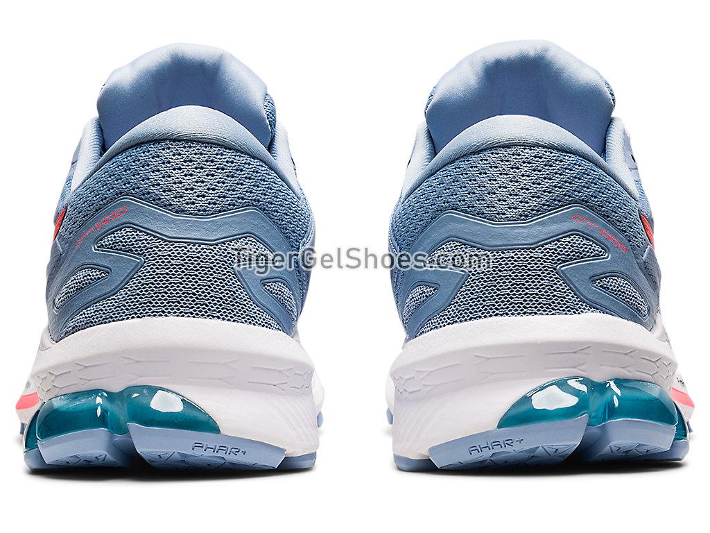 Asics GT-1000 10 Soft Sky/Blazing Coral 1012A878-408 Womens Running Shoes