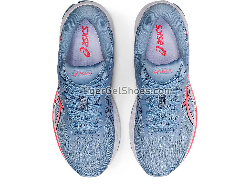 Asics GT-1000 10 Soft Sky/Blazing Coral 1012A878-408 Womens Running Shoes