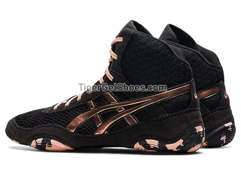 Asics MATBLAZER Black/Rose Gold 1082A001-002 Womens Wrestling Shoes