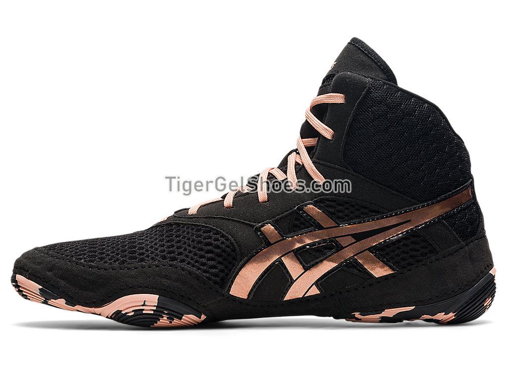 Asics MATBLAZER Black/Rose Gold 1082A001-002 Womens Wrestling Shoes