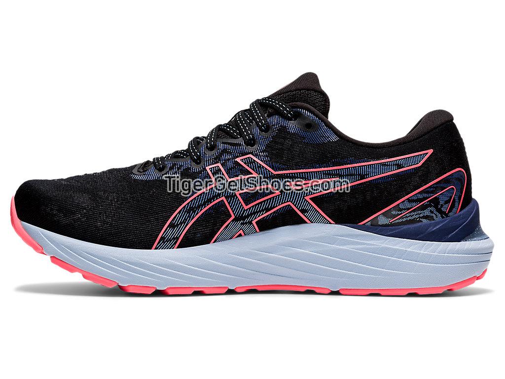 Asics GEL-CUMULUS 23 Black/Blazing Coral 1012A888-019 Womens Running Shoes