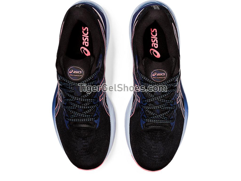 Asics GEL-CUMULUS 23 Black/Blazing Coral 1012A888-019 Womens Running Shoes