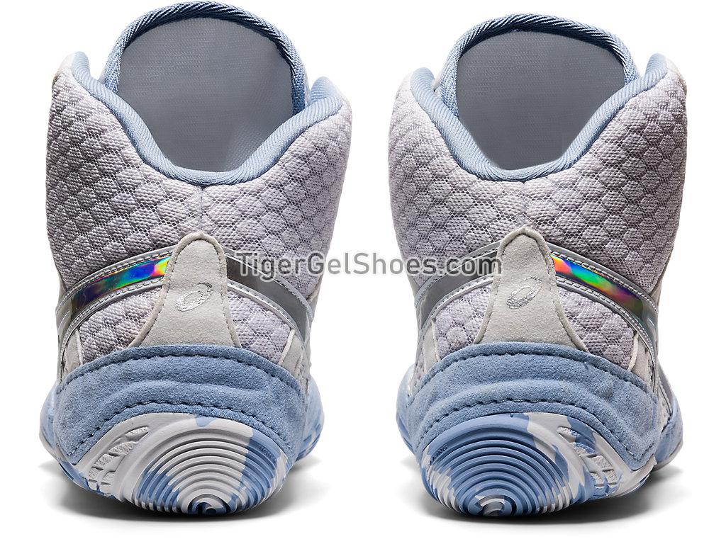 Asics MATBLAZER White/Mist 1082A001-101 Womens Wrestling Shoes