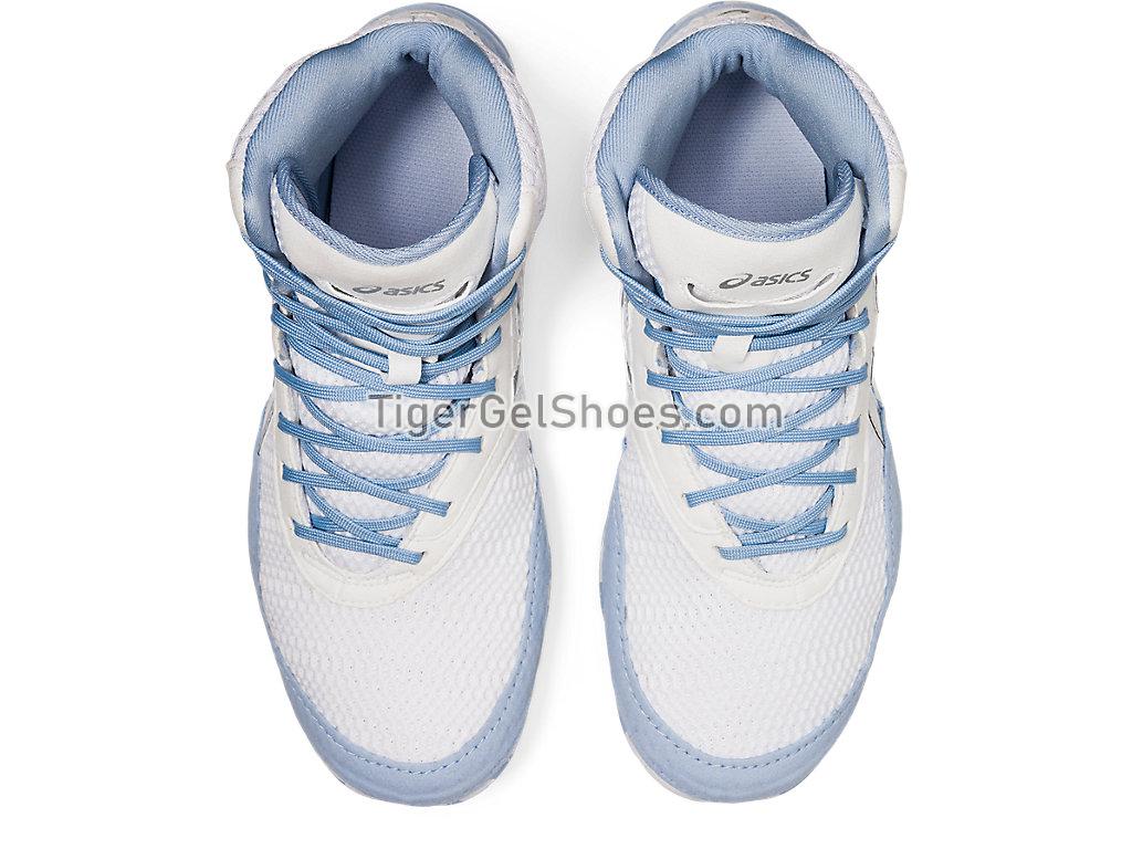 Asics MATBLAZER White/Mist 1082A001-101 Womens Wrestling Shoes