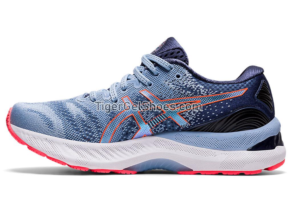 Asics GEL-NIMBUS 23 (D) Mist/Blazing Coral 1012A884-412 Womens Running Shoes