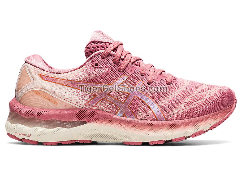Asics GEL-NIMBUS 23 Smokey Rose/Pure Bronze 1012A885-708 Womens Running Shoes