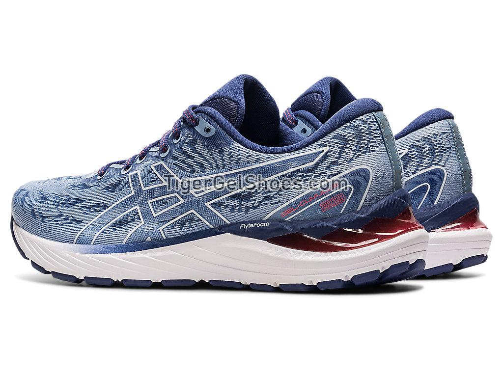 Asics GEL-CUMULUS 23 Mist/White 1012A888-417 Womens Running Shoes