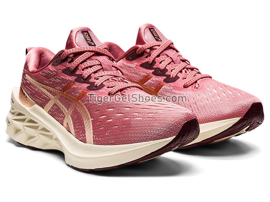 Asics NOVABLAST 2 Smokey Rose/Pure Bronze 1012B049-700 Womens Running Shoes