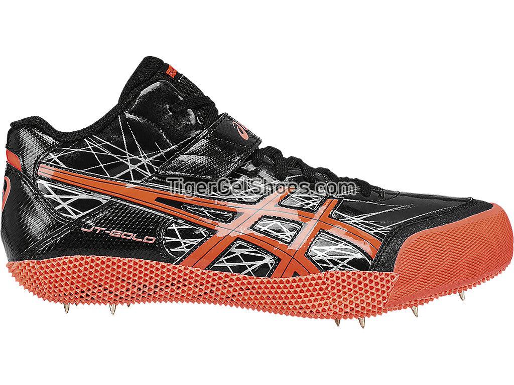 Asics Javelin Pro Black/Flash Coral/Silver G610Y-9006 Mens Track and Field Shoes
