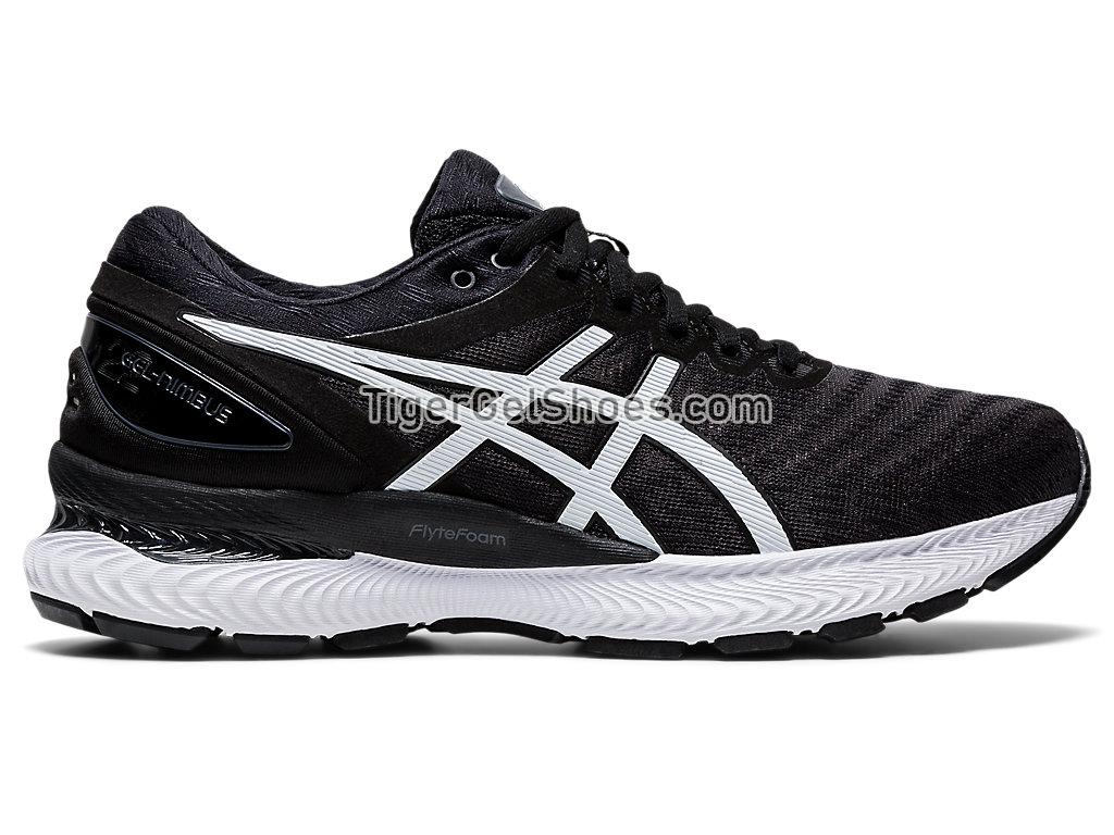 Asics GEL-Nimbus 22 Black/White 1012A587-005 Womens Running Shoes