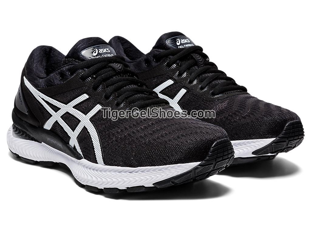 Asics GEL-Nimbus 22 Black/White 1012A587-005 Womens Running Shoes