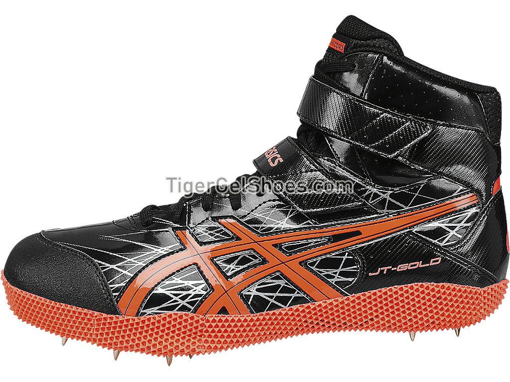 Asics Javelin Pro Black/Flash Coral/Silver G610Y-9006 Mens Track and Field Shoes