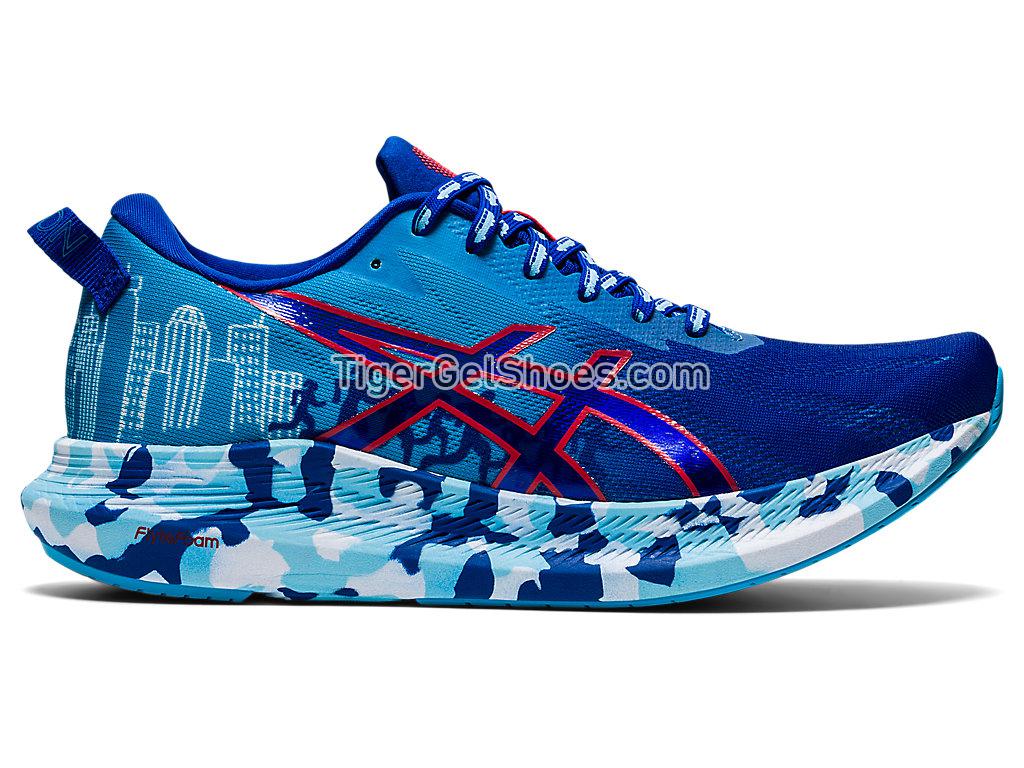 Asics NOOSA TRI 13 BOSTON Asics Blue/Red Alert 1012B127-401 Womens Running Shoes