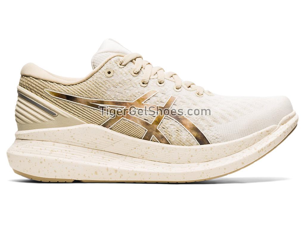 Asics GLIDERIDE 2 Cream/Putty 1012B018-101 Womens Running Shoes