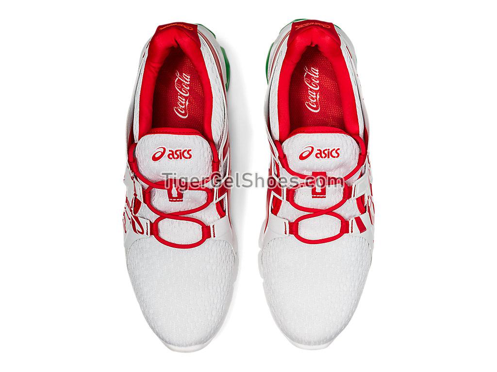 Asics COCA-COLA x GEL-QUANTUM 90 TYO White/Coke Red 1023A062-100 GEL Mens Womens Shoes
