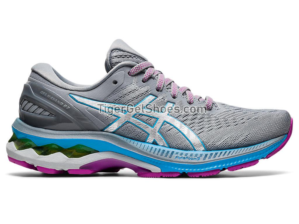 Asics GEL-KAYANO 27 Digital Aqua/Pure Silver 1012A649-403 Womens Running Shoes