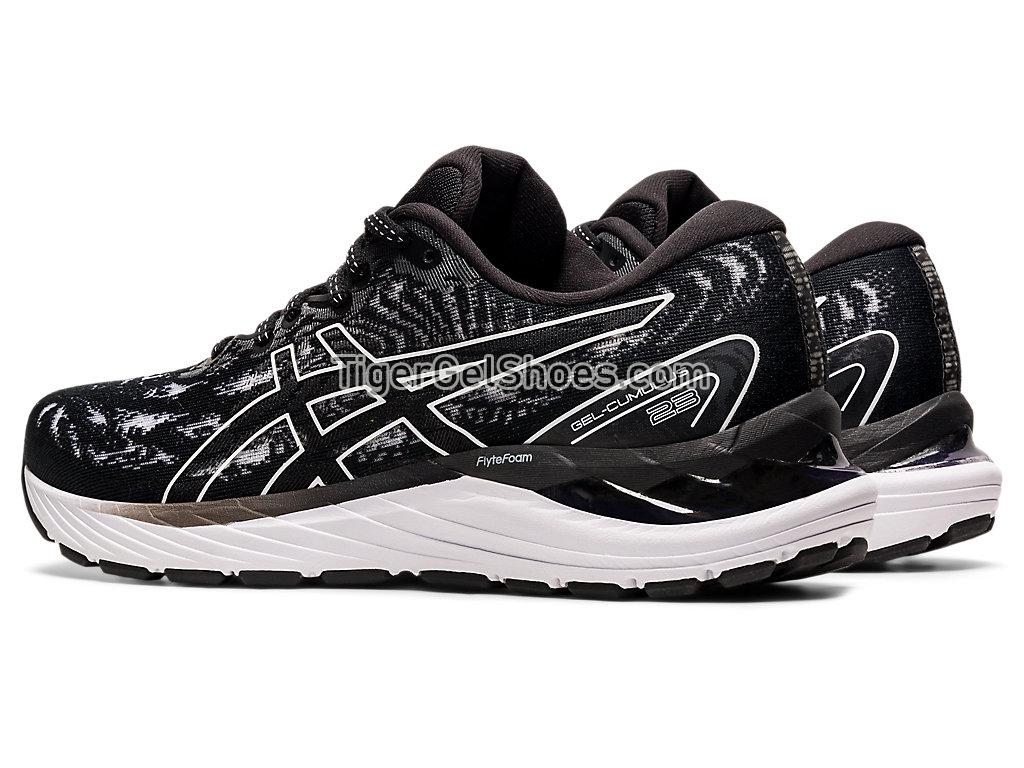 Asics GEL-CUMULUS 23 Black/White 1012A888-001 Womens Running Shoes