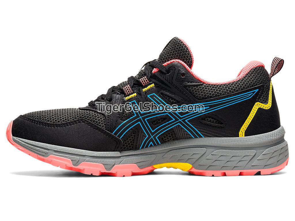 Asics GEL-VENTURE 8 Black/Digital Aqua 1012A708-005 Womens Trail Running Shoes