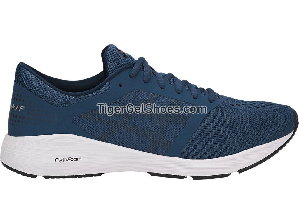 Asics Roadhawk FF Dark Blue/Black/White T7D2N-4990 Mens Running Shoes