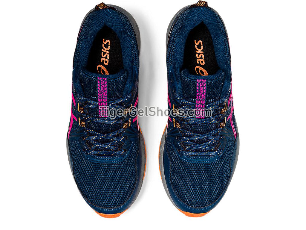 Asics GEL-VENTURE 8 Mako Blue/Pink Glo 1012A708-402 Womens Trail Running Shoes