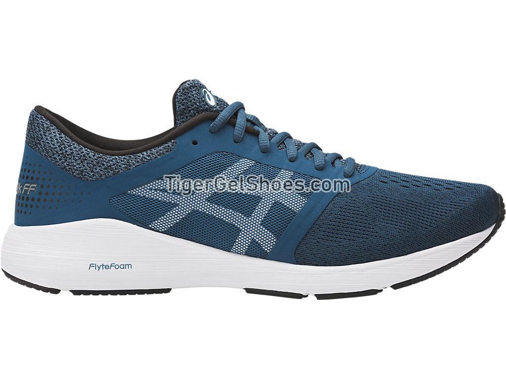 Asics Roadhawk FF Ink Blue/White/Black T7D2N-4501 Mens Running Shoes Asics Roadhawk FF Ink Blue/White/Black T7D2N-4501 Mens Running Shoes