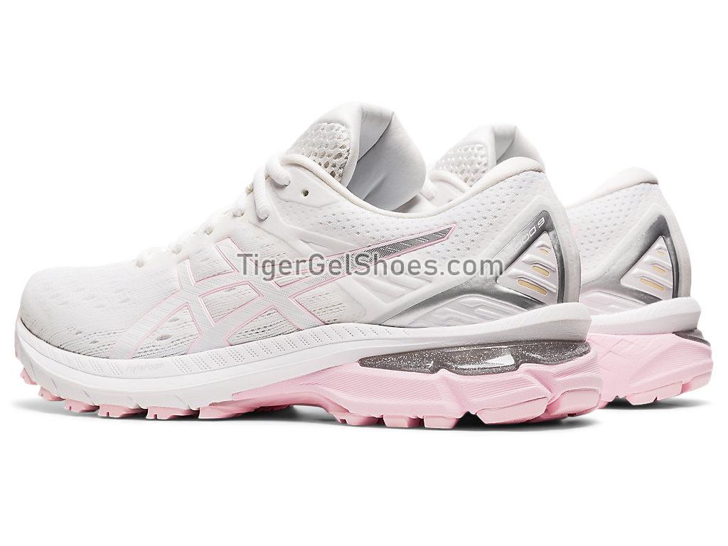 Asics GT-2000 9 White/Pink Salt 1012A859-100 Womens Running Shoes
