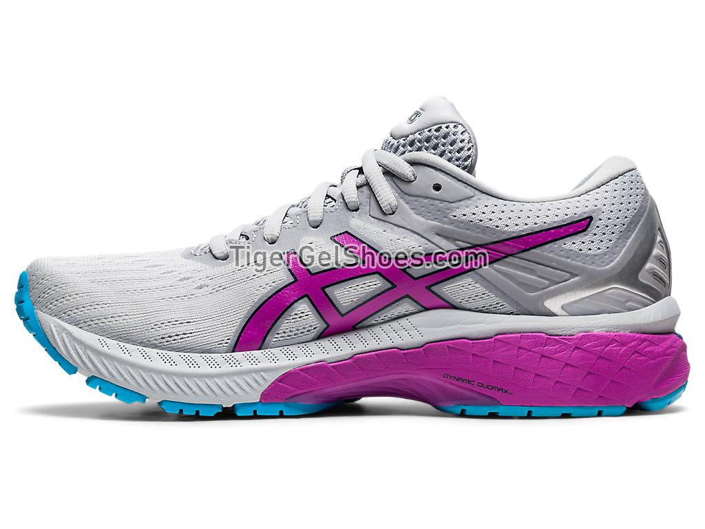 Asics GT-2000 9 (D) Piedmont Grey/Digital Grape 1012A861-022 Womens Running Shoes