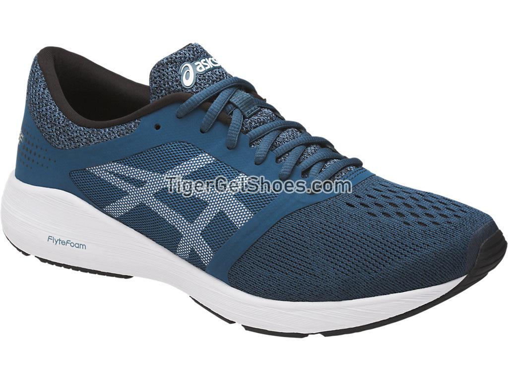 Asics Roadhawk FF Ink Blue/White/Black T7D2N-4501 Mens Running Shoes