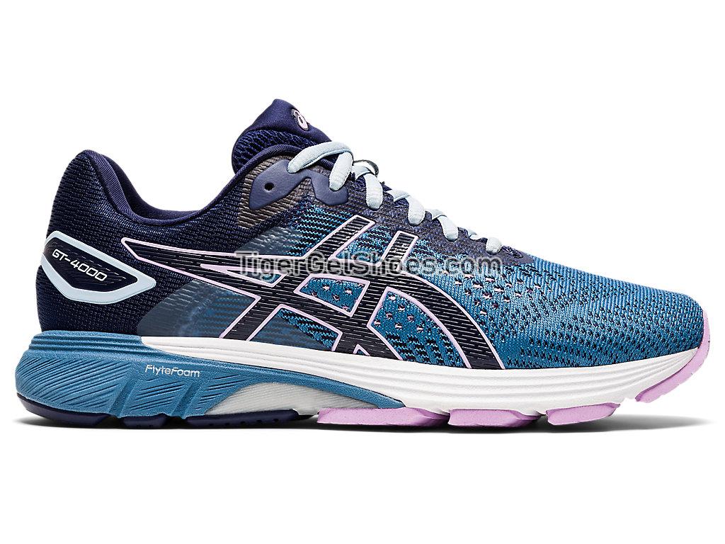 Asics GT-4000 2 (D) Grey Floss/Peacoat 1012A716-400 Womens Running Shoes
