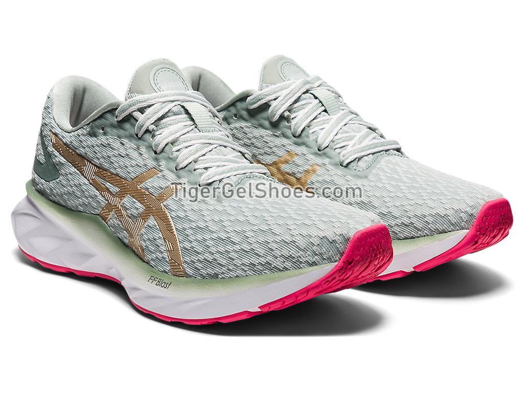 Asics DYNABLAST Lichen Rock/Champagne 1012B001-300 Womens Running Shoes