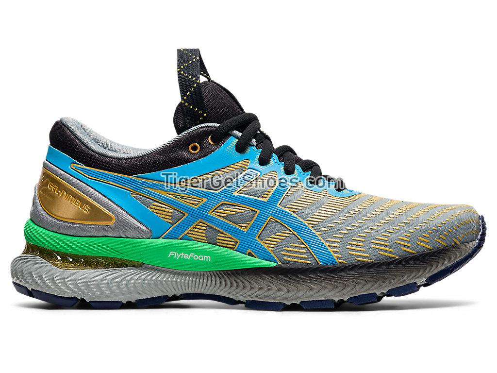 Asics FN1-S GEL-NIMBUS 22 Stone Grey/Pure Gold 1202A129-020 GEL Womens Shoes