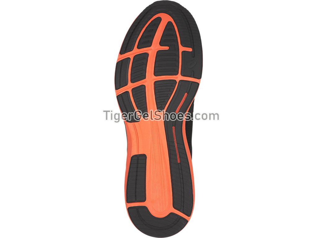 Asics Roadhawk FF Black/Hot Orange/White T7D2N-9030 Mens Running Shoes
