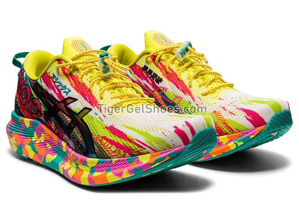 Asics NOOSA TRI 13 Hot Pink/Sour Yuzu 1012B010-700 Womens Running Shoes